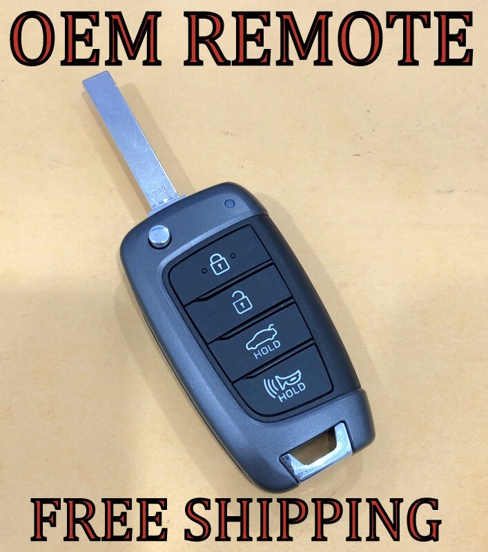 OEM 2020 2021 2022 HYUNDAI SONATA FLIP KEY REMOTE FOB TQ8-RKE-4F40 95430-l1000