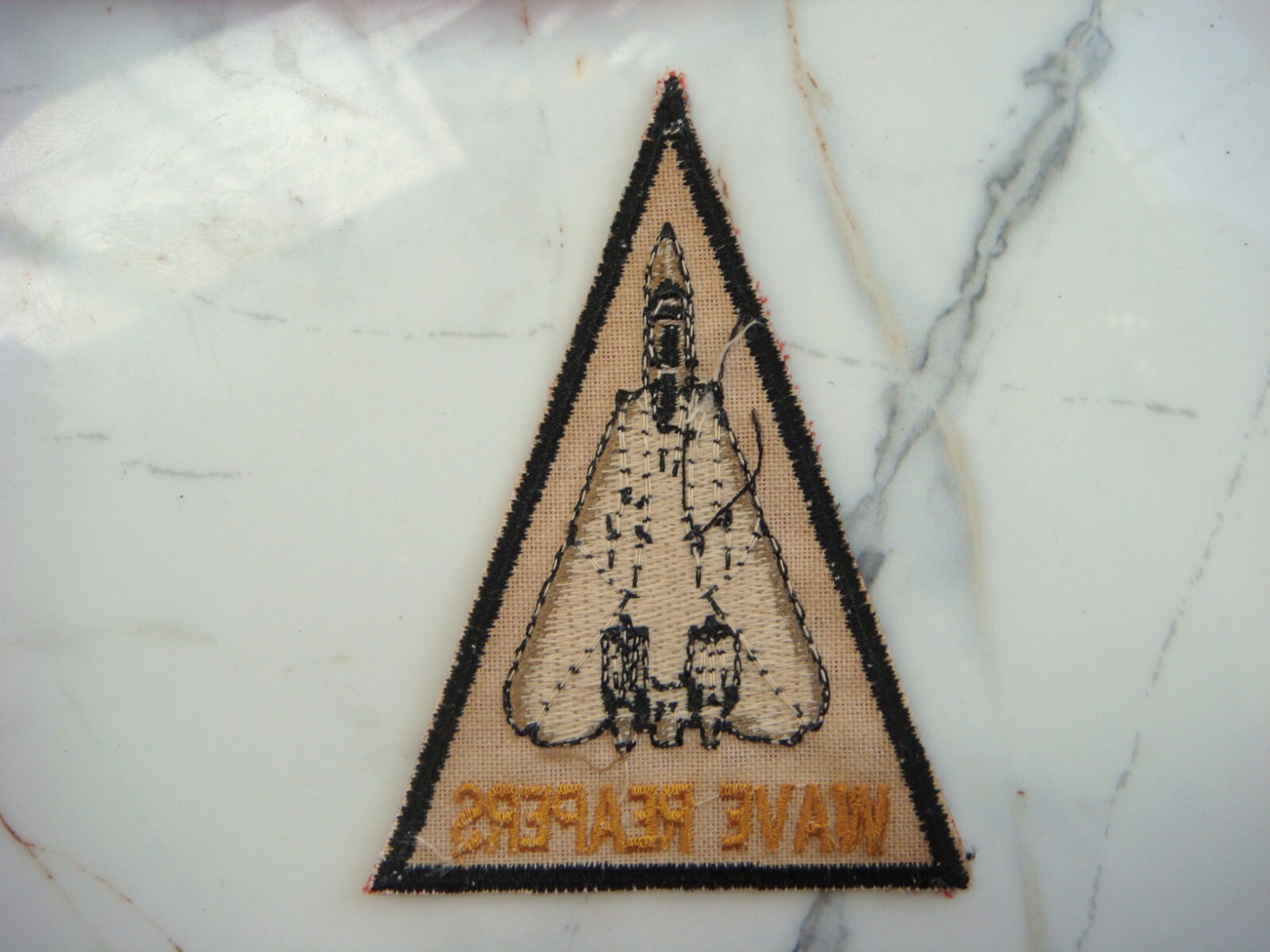 US NAVY FIGHTING 101 TOMCAT " WAVE REAPERS ", VIETNAM WAR PATCH