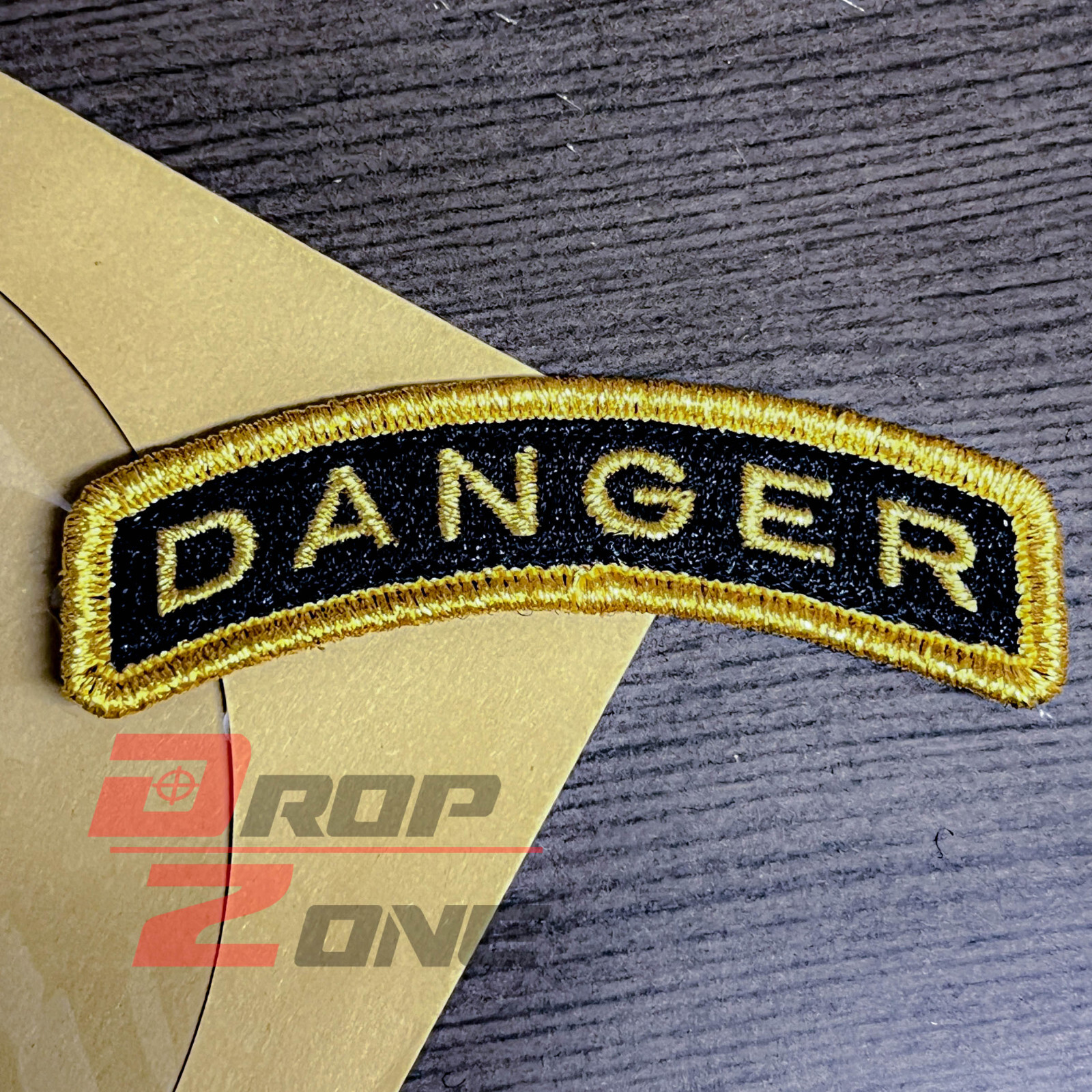 PDW DRB Danger Tab 2023 Morale Patch Prometheus Design Werx Tad