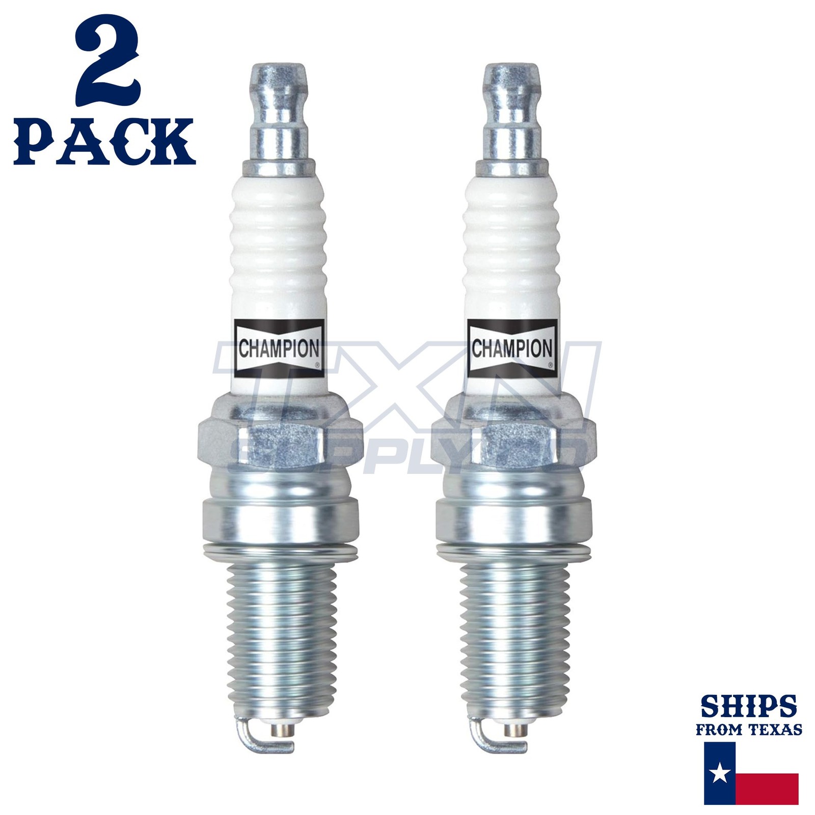 Champion 810 Copper Plus Spark Plug RA8HC - 2 Pack