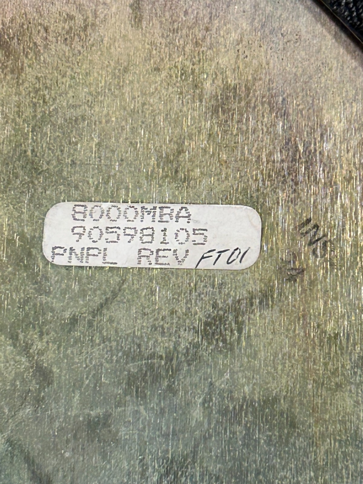 ALLEN BRADLEY 8000-MBA BUBBLE MEMORY MODULE 8000MBA