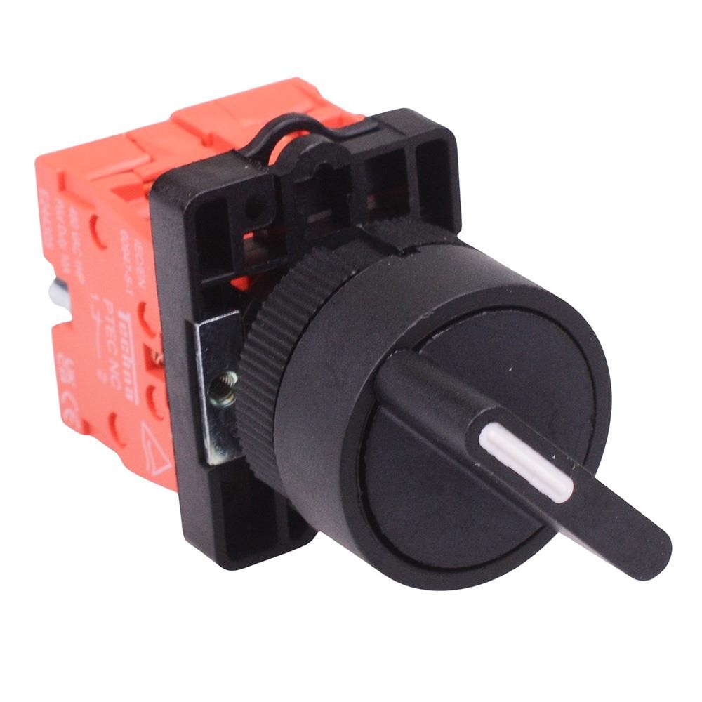 Techna PtecSN2F 2 Position Plastic Selector Switch 10A 2NC