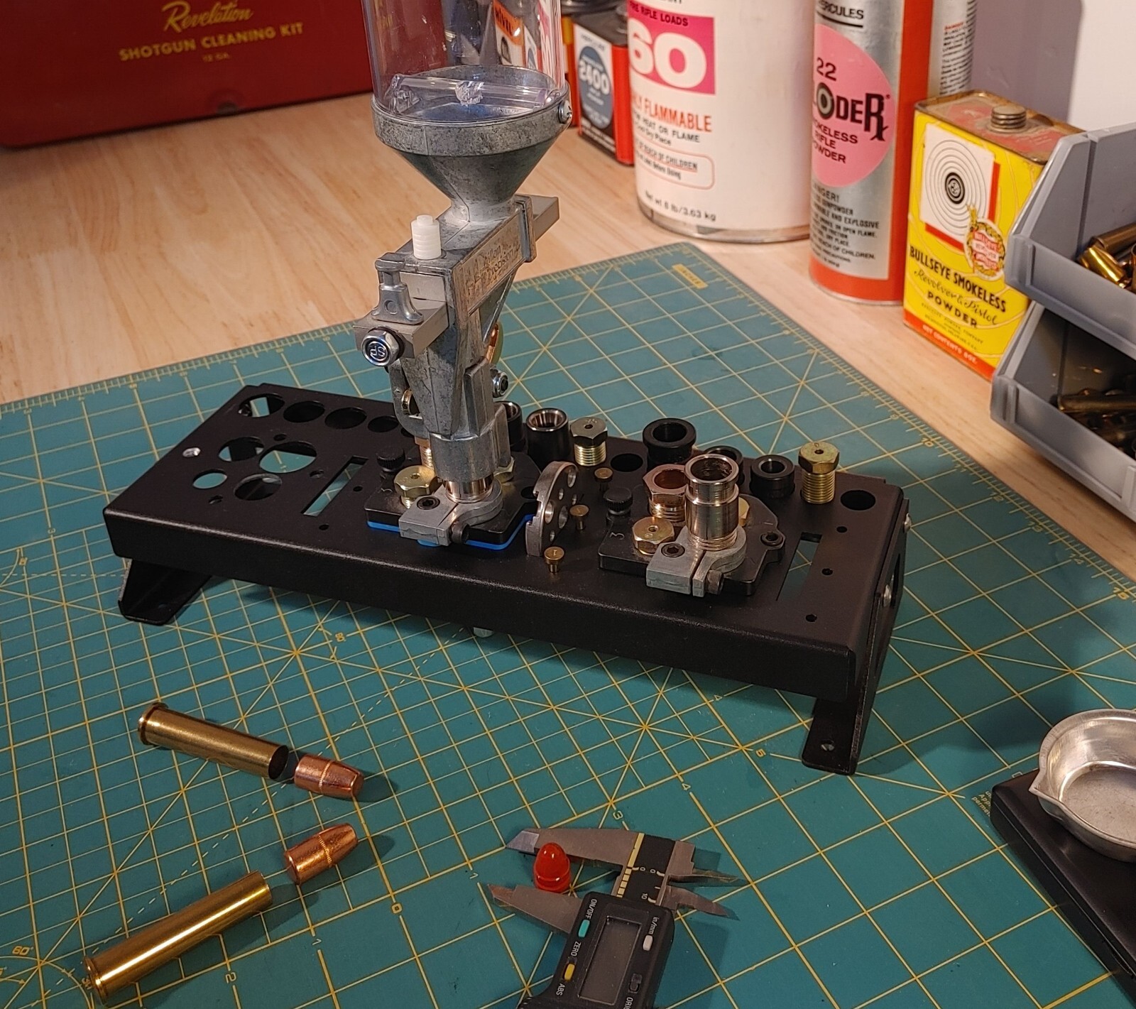 MCD Benchtop Toolhead Stand/Holder for Dillon Precision Square Deal B