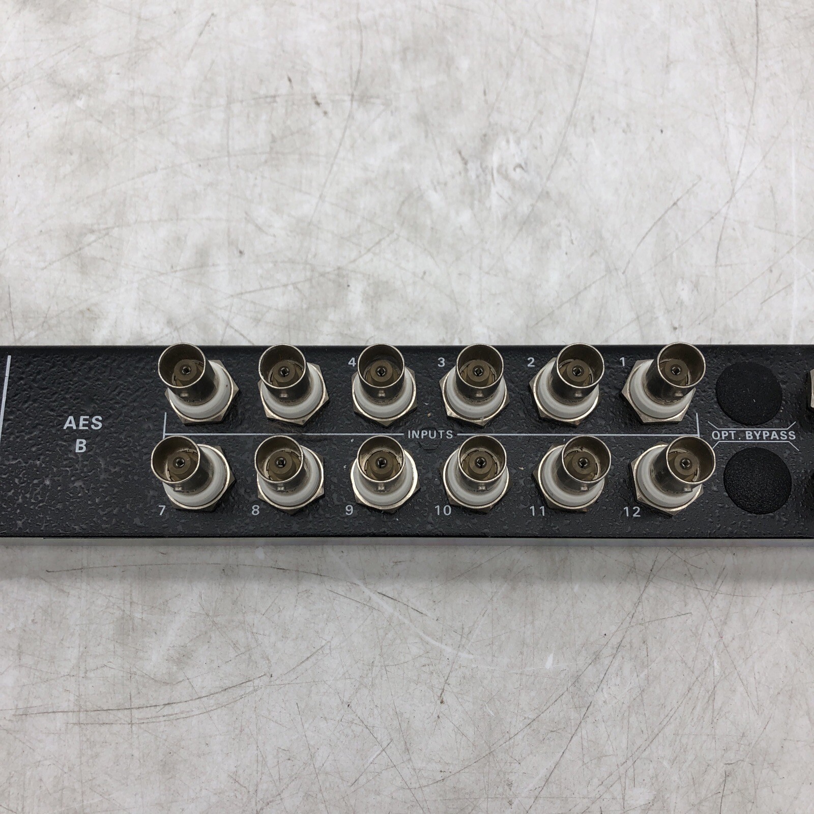 Evertz Micro Systems Model # X1202ABO AES Breakout Panel UNTESTED READ