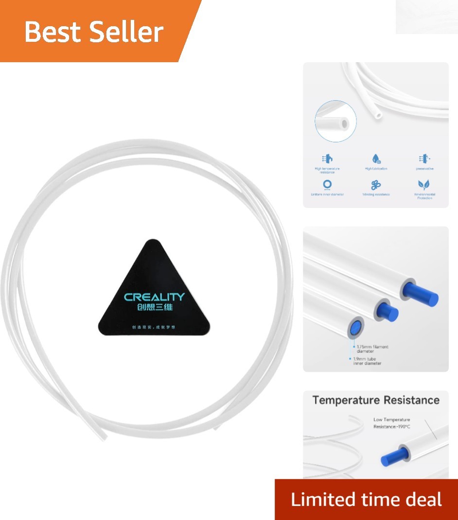 Official 1M PTFE Bowden Tube - Precision Engineered for Flawless Printing