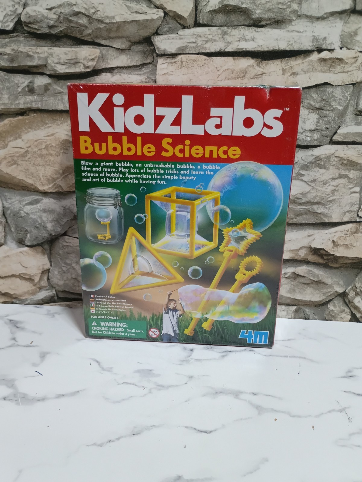 Kidz Labs Bubble Science Kit from 4M New in Box Sealed STEM
