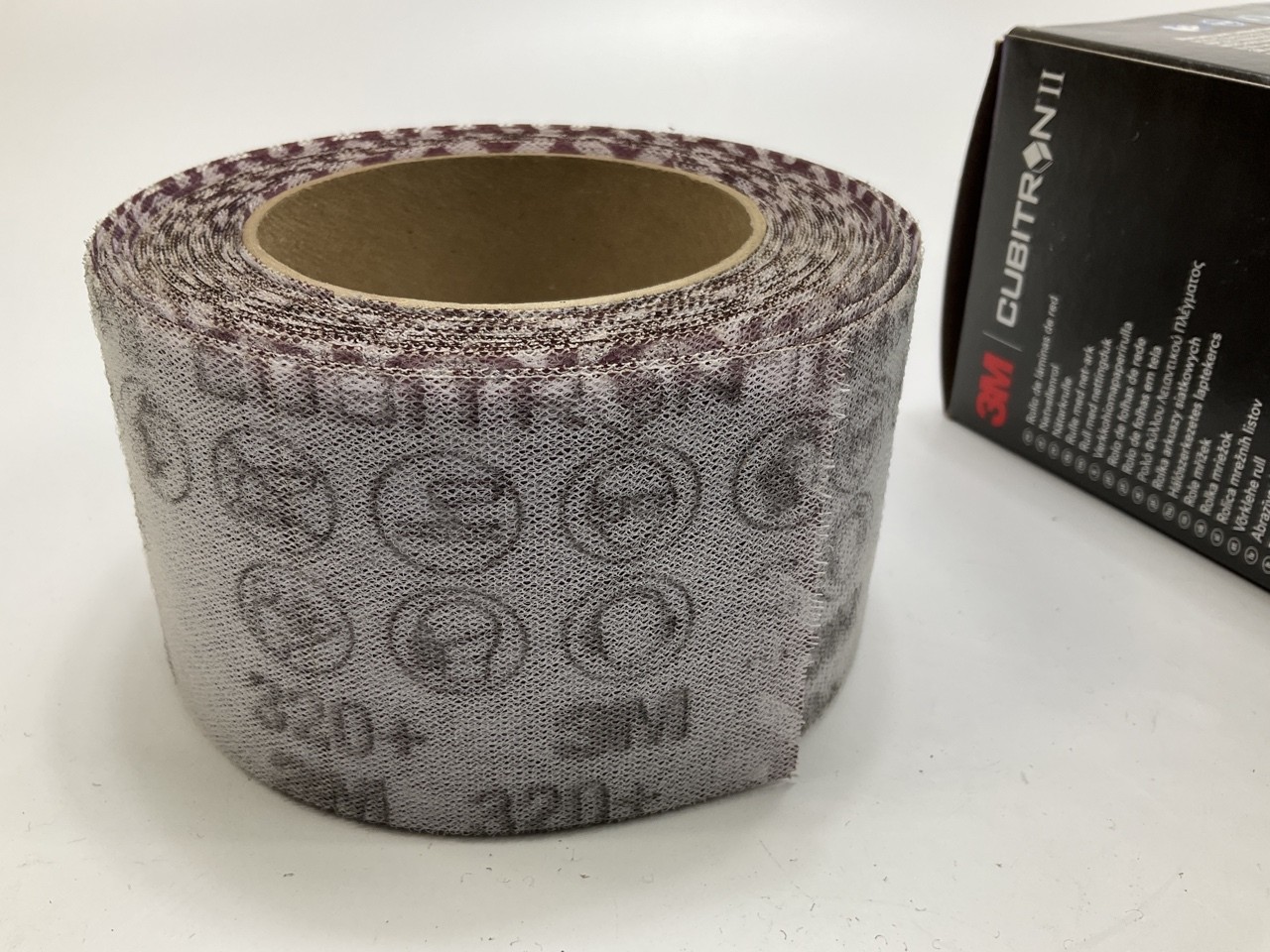 3M 34567 Cubitron II Net Sheet Sanding Roll, 320+ Grit, 70mm X 10m