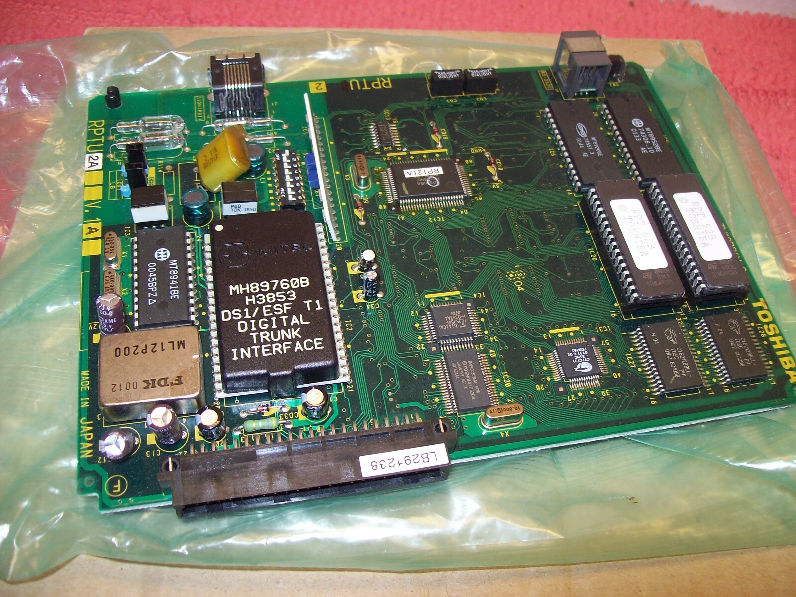 TOSHIBA RPTU2 BPTU STRATA DK/CTX PRI DIGITAL TRUNK CARD, Free ship!