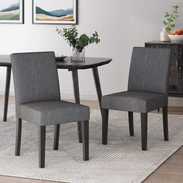 Pocatello Contemporary Upholstered Dining Chair, Set of 2