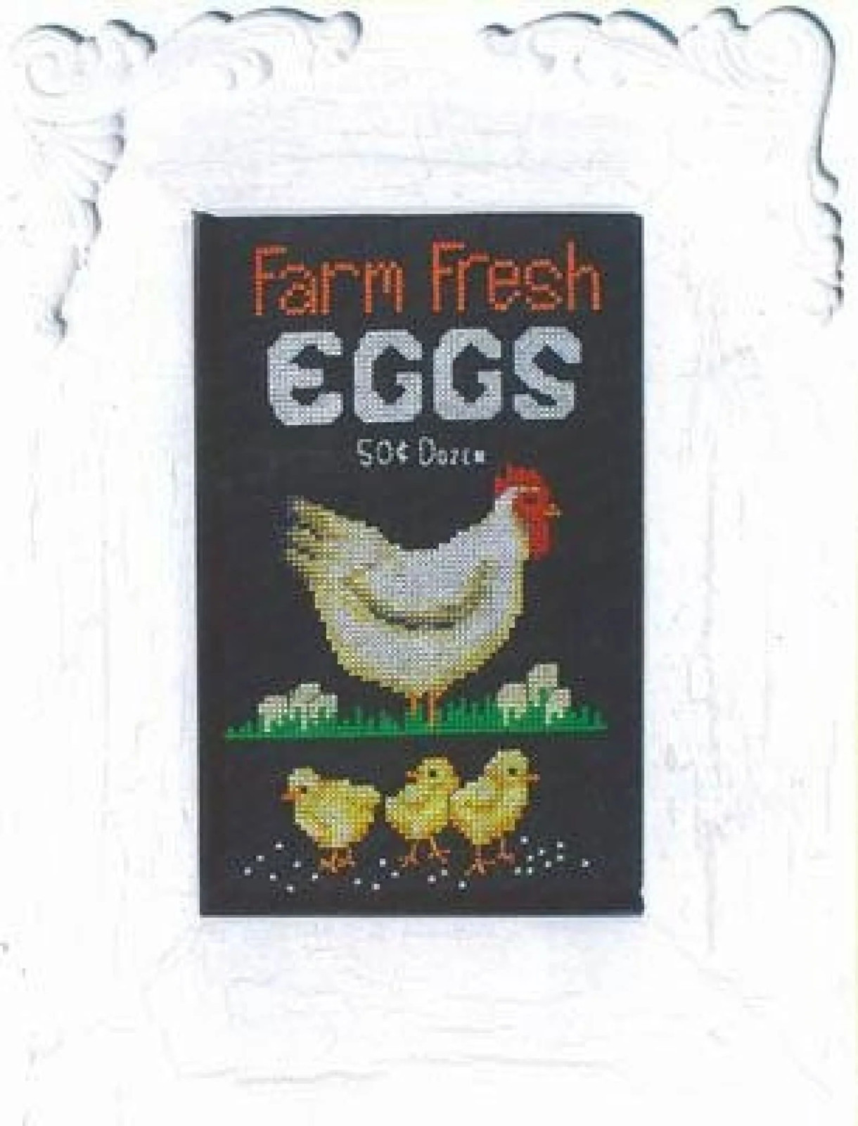 50 Cents a Dozen by Bobbie G. cross stitch pattern
