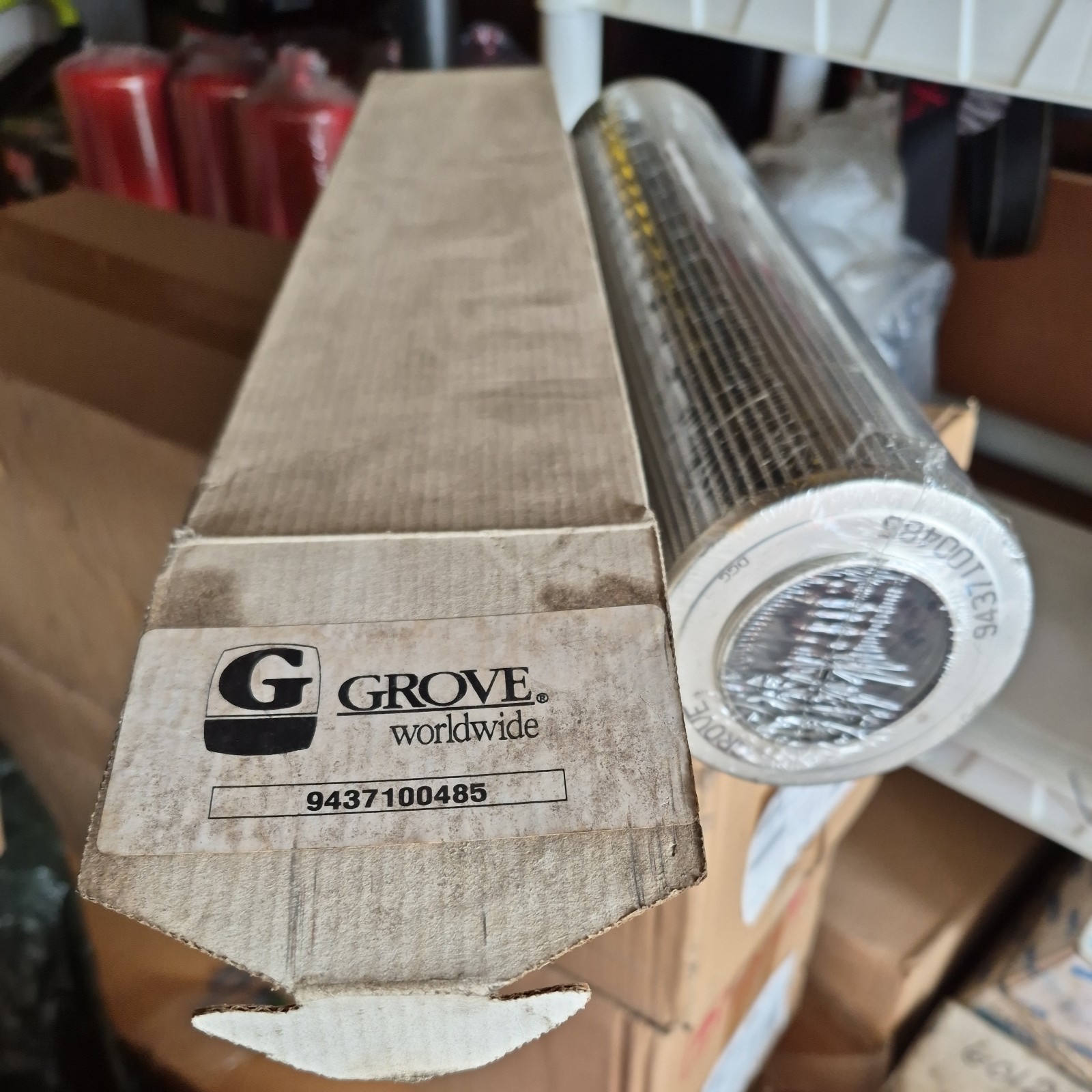 Main Filter MF0614808 Grove 9437100485 Interchange Hydraulic Filter