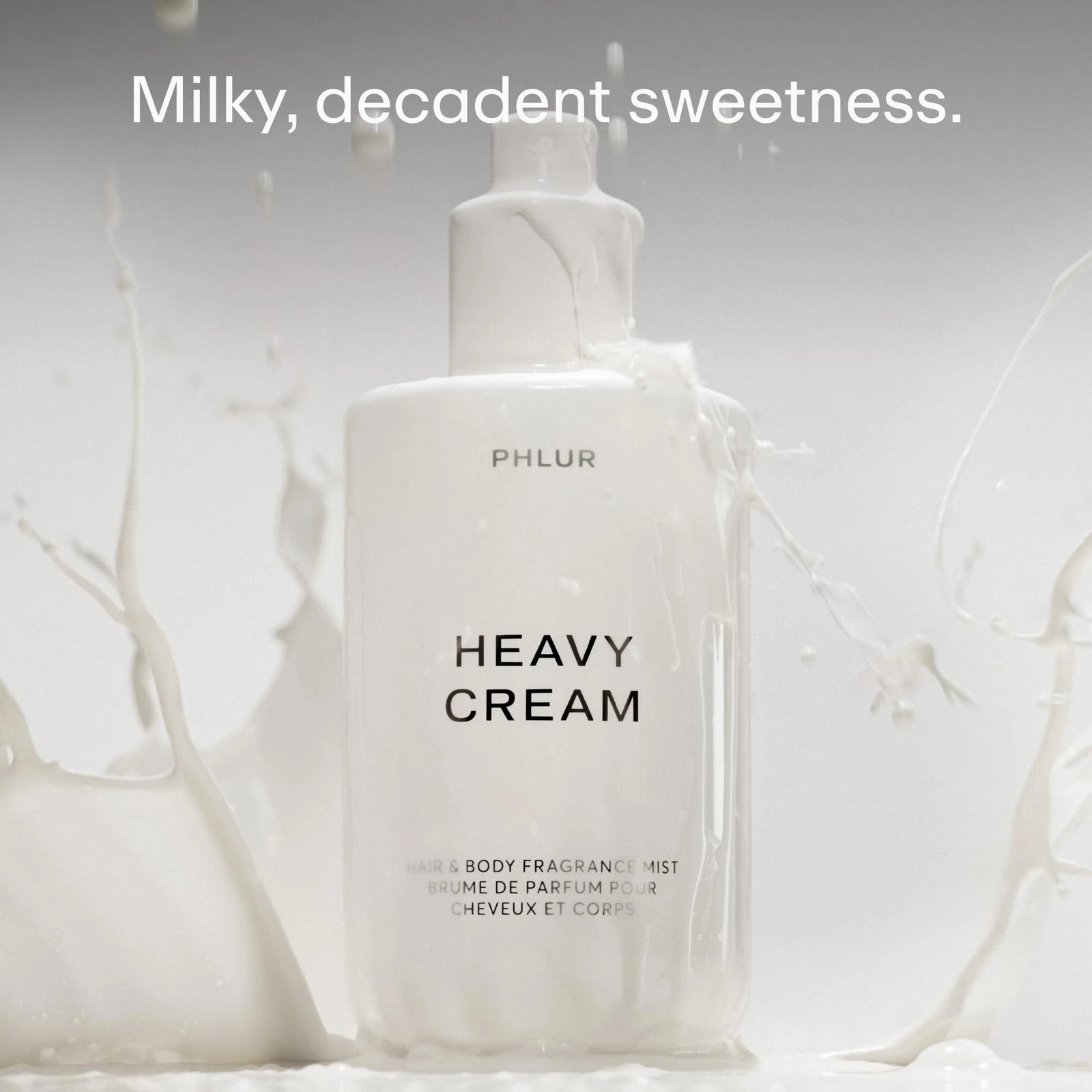 Body Mist 8 Fl Oz PHLUR Heavy Cream Hair Perfume Women Gourmand Vanilla Spray