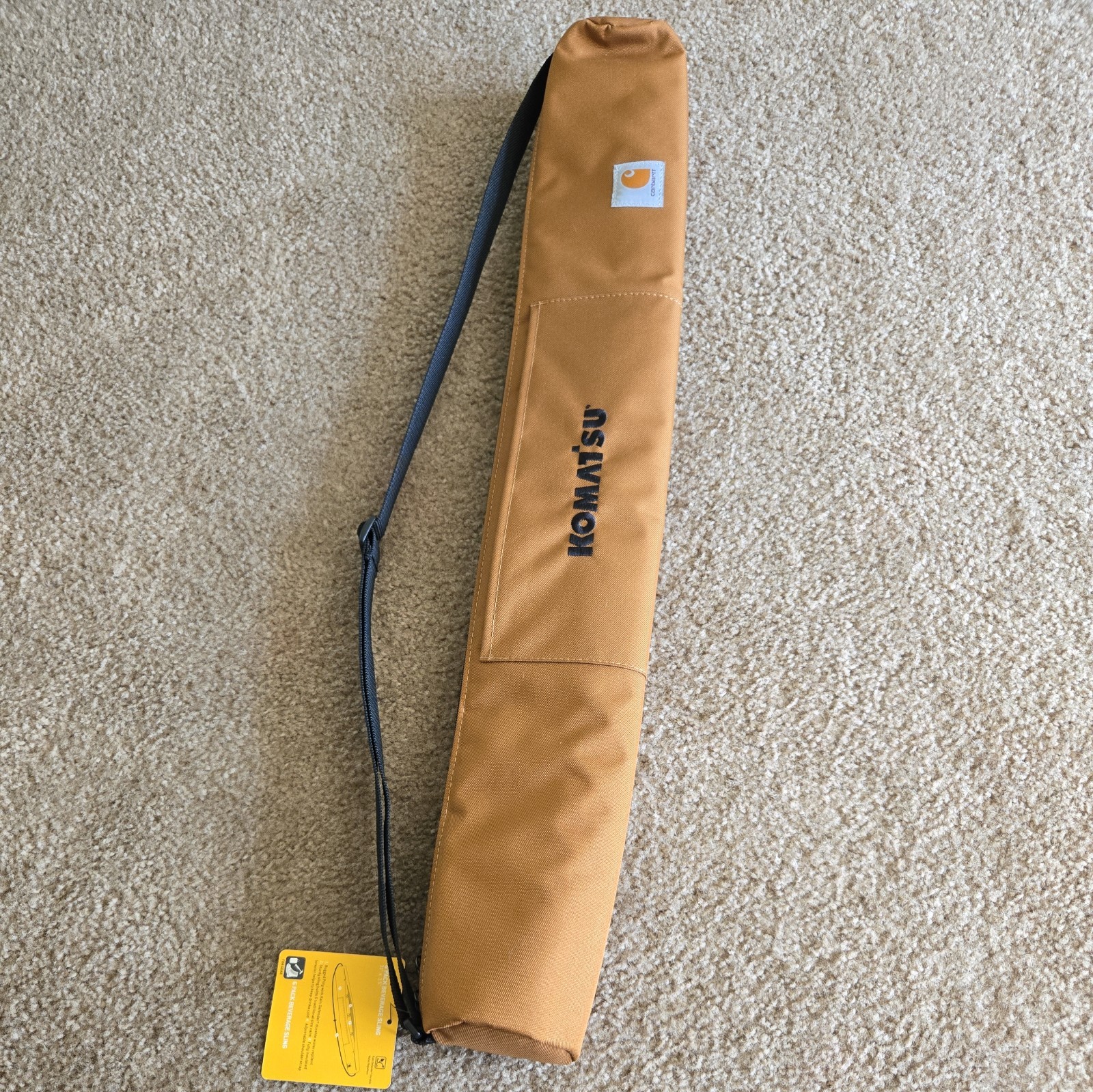 Carhartt 6 PACK Fully Insulated Can Cooler Beverage Sling  NWT