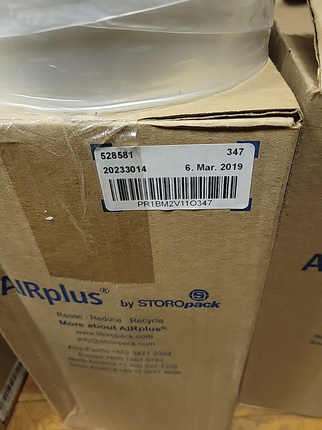 STOROpack 16" x 1950' Air Pillow Film for AIRplus Packing 16" x 7" (528581)