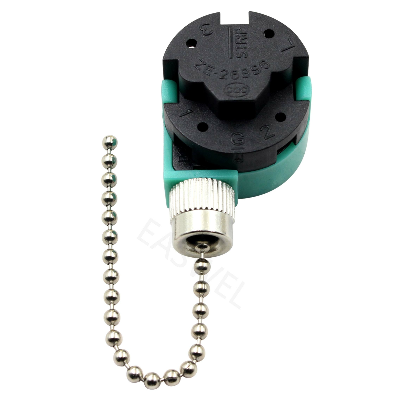 ZE-268S6 ZE-208S6 Switch 4 Wire 3 Speed Pull Chain Control 125V/6A