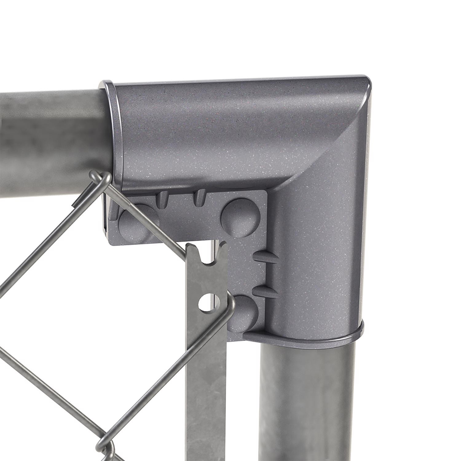 YardGard 1-3/8 in. L Galvanized Aluminum Gate Ell 1 pk (Pack of 5)