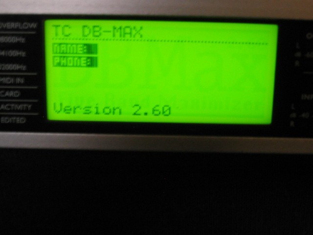 TC Electronic DBMax AES Digital Audio Broadcast Processor Multiband Maxi G2U
