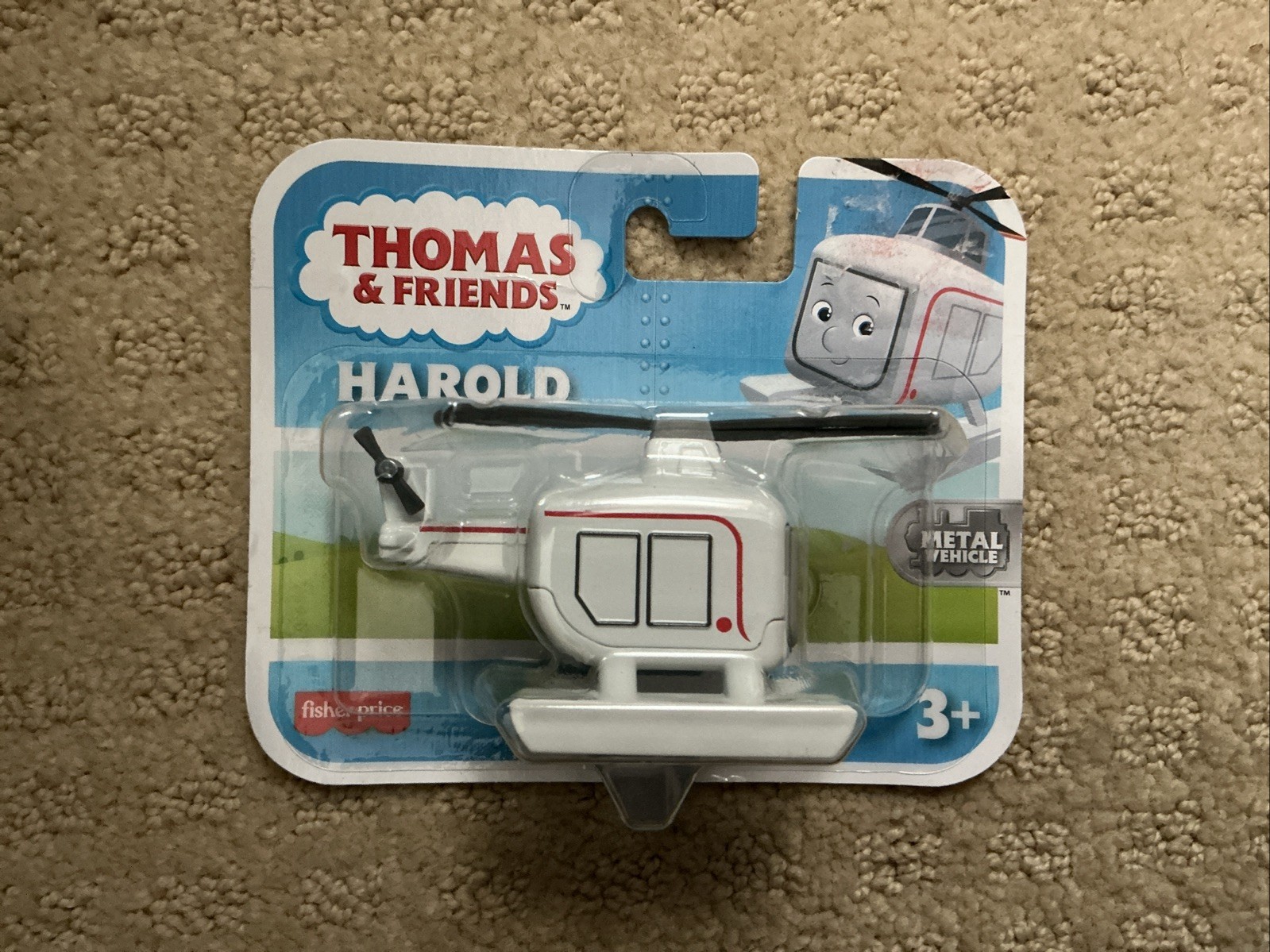 Thomas & Friends HAROLD 2024  Metal NEW Fisher-Price ~NEW