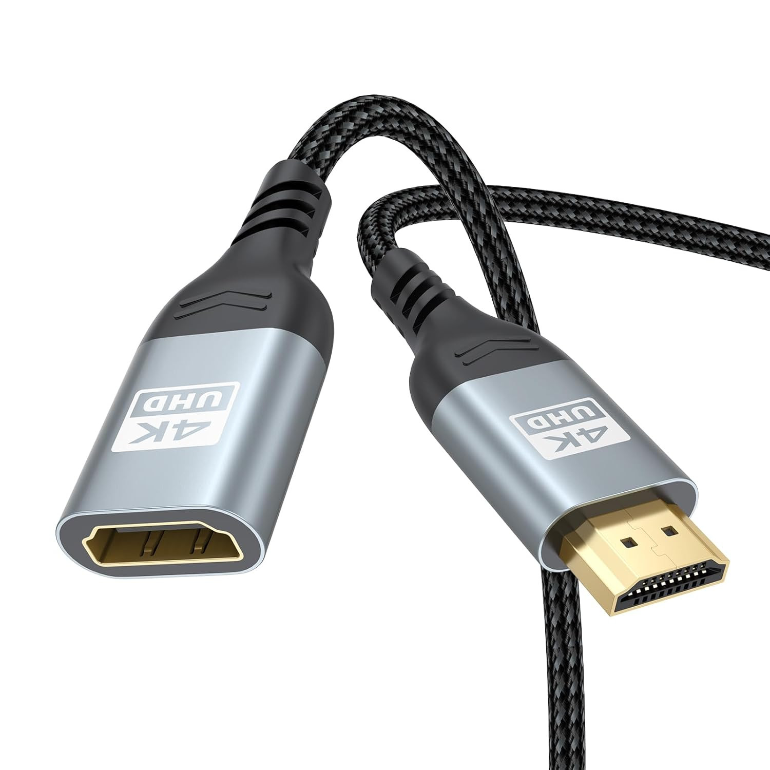 4K HDMI Extender Cable 3FT HDMI Extension, High Speed HDMI Male to Female Adapte