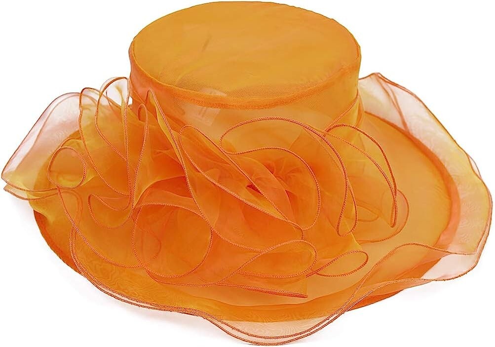 Kentucky Derby Church Dress Hat for Women Bridal Tea Party Wedding, 9 COLORS