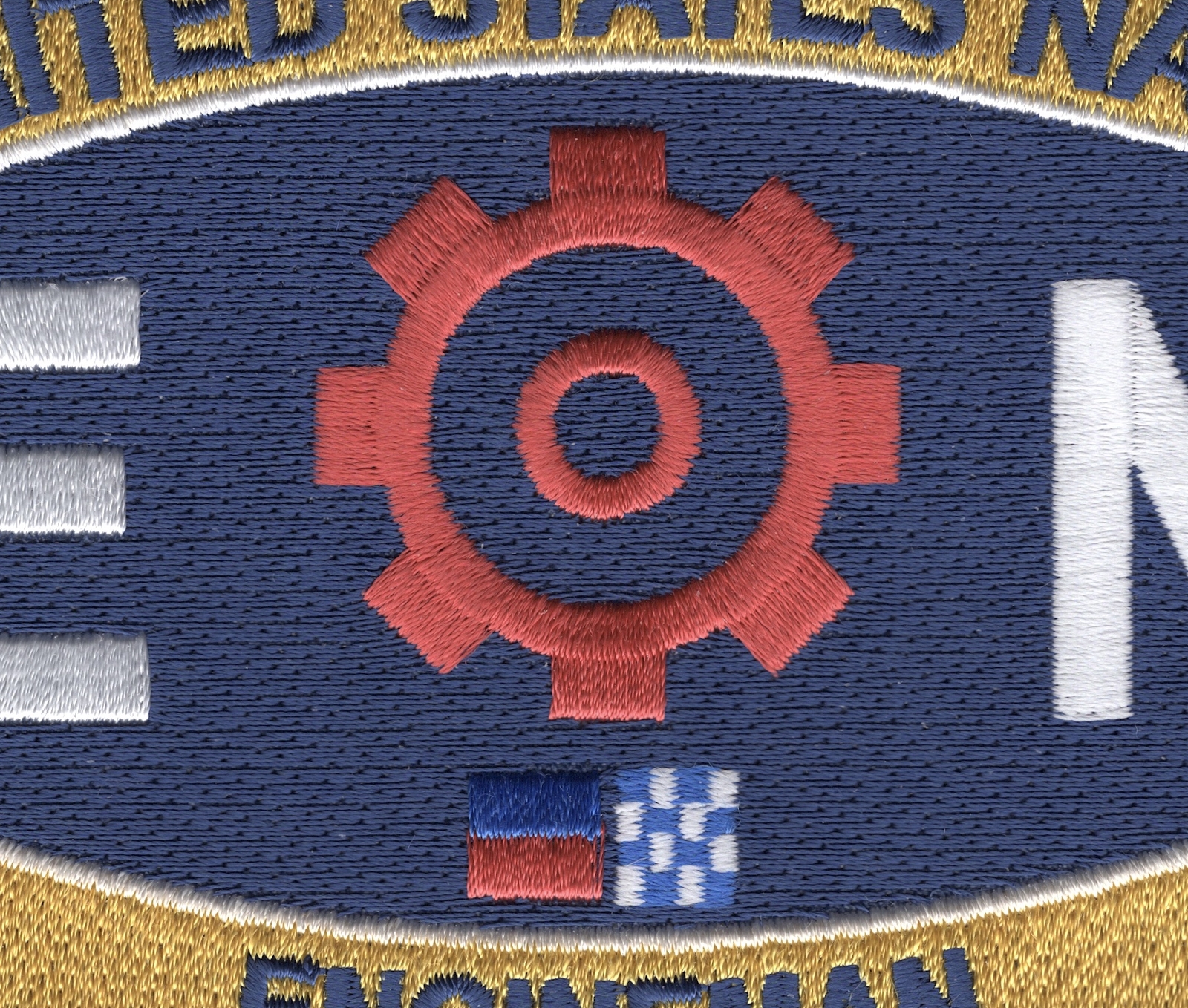 EN Engineman Rating Patch Navy Naval Insignia