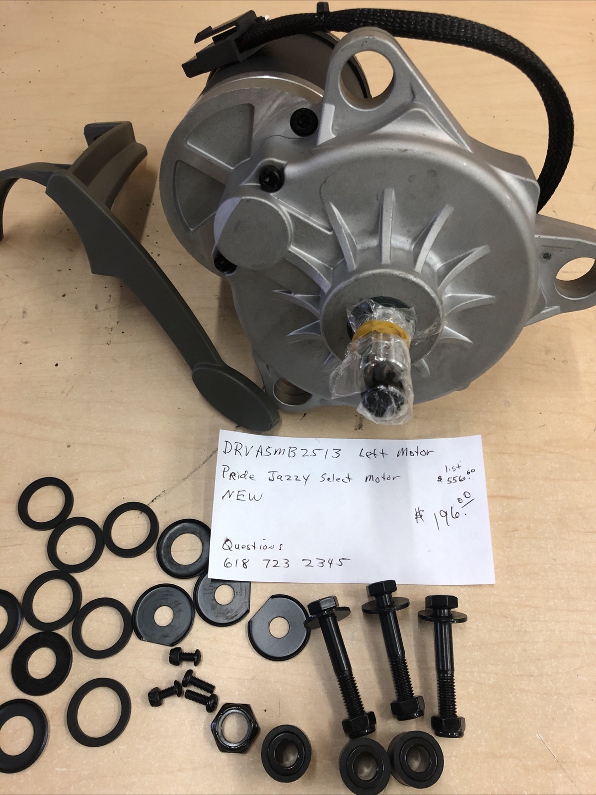 DRVASMB2513 Jazzy motor Left New