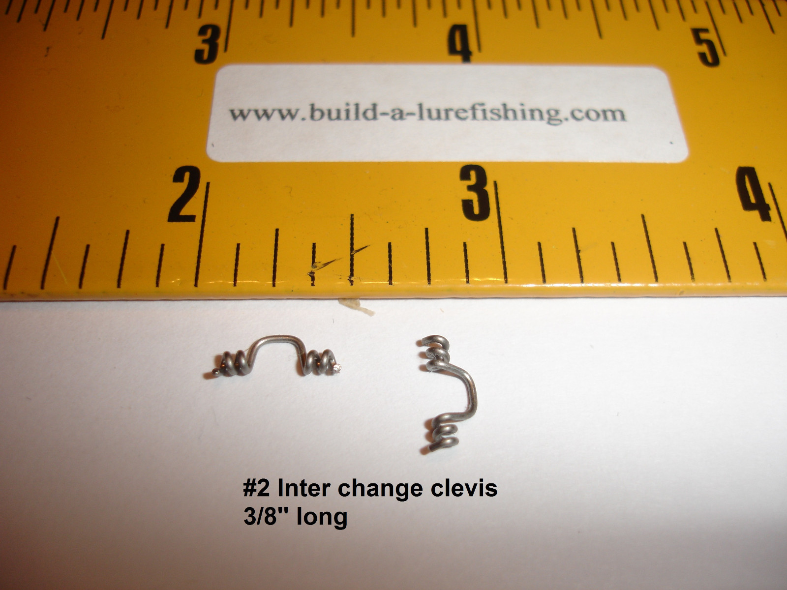 Interchange clevis,  Add a spinner blade to any line...anytime! Lots of 10
