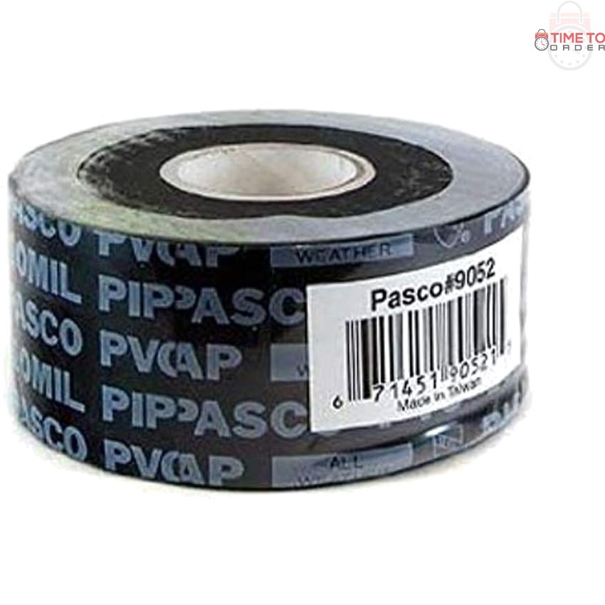2 in x 100 ft Waterproof PVC Pipe Wrap Tape Corrosion Protection for Metal