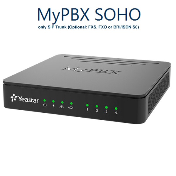 Yeastar MyPBX SOHO - SIP Telephone System for up to 32 Users Modular *Offer