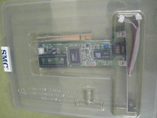 NEW SMC SMC1255TX NETWORK ADAPTER ETHERNET w/ WOL CABLE