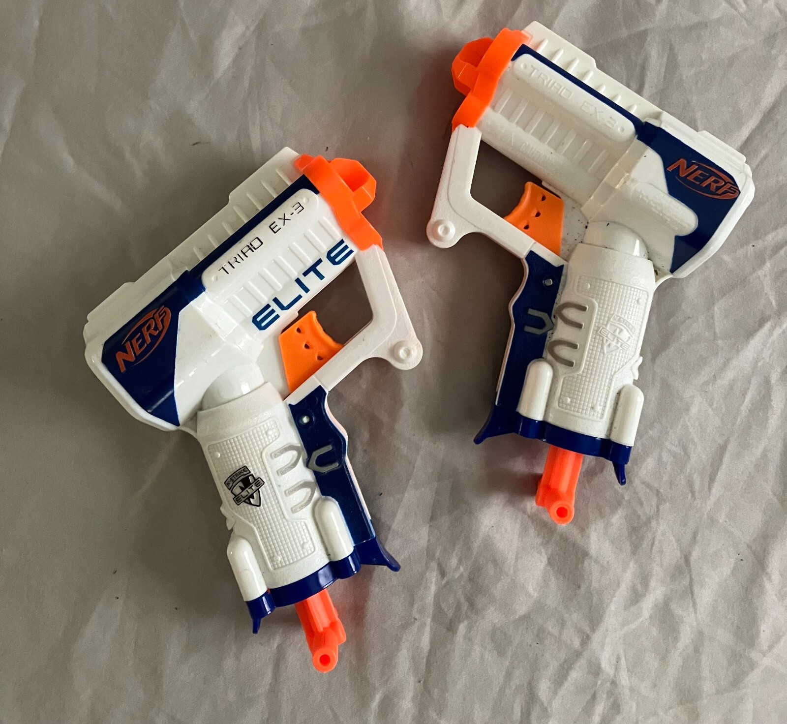 NERF Triad EX-3 N-Strike Elite x 2; 2-for-1 Price! Low Ship & Great Gift Idea!