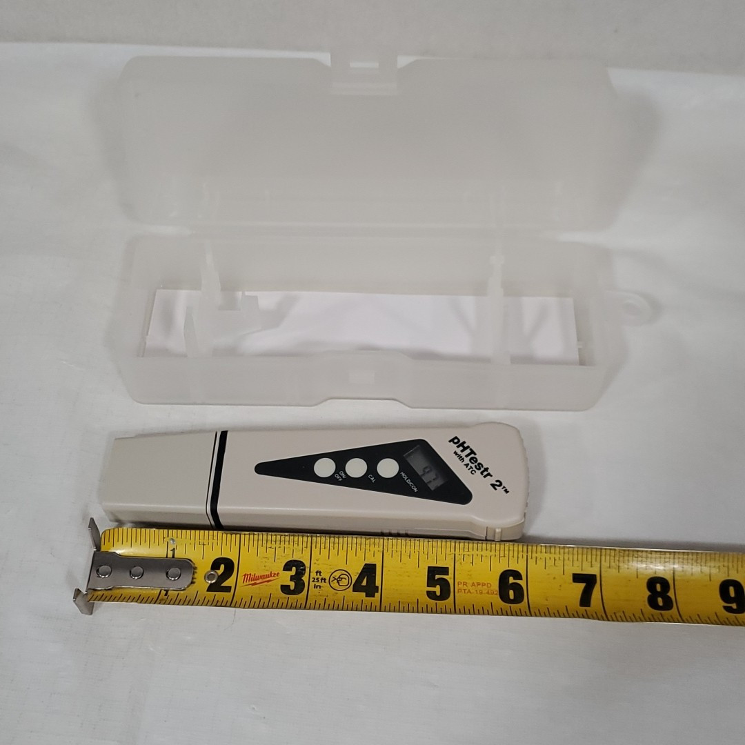 Oakton Instruments PhTestr2 Ph Tester Model 35624-20 w/ Case Batteries Instructn