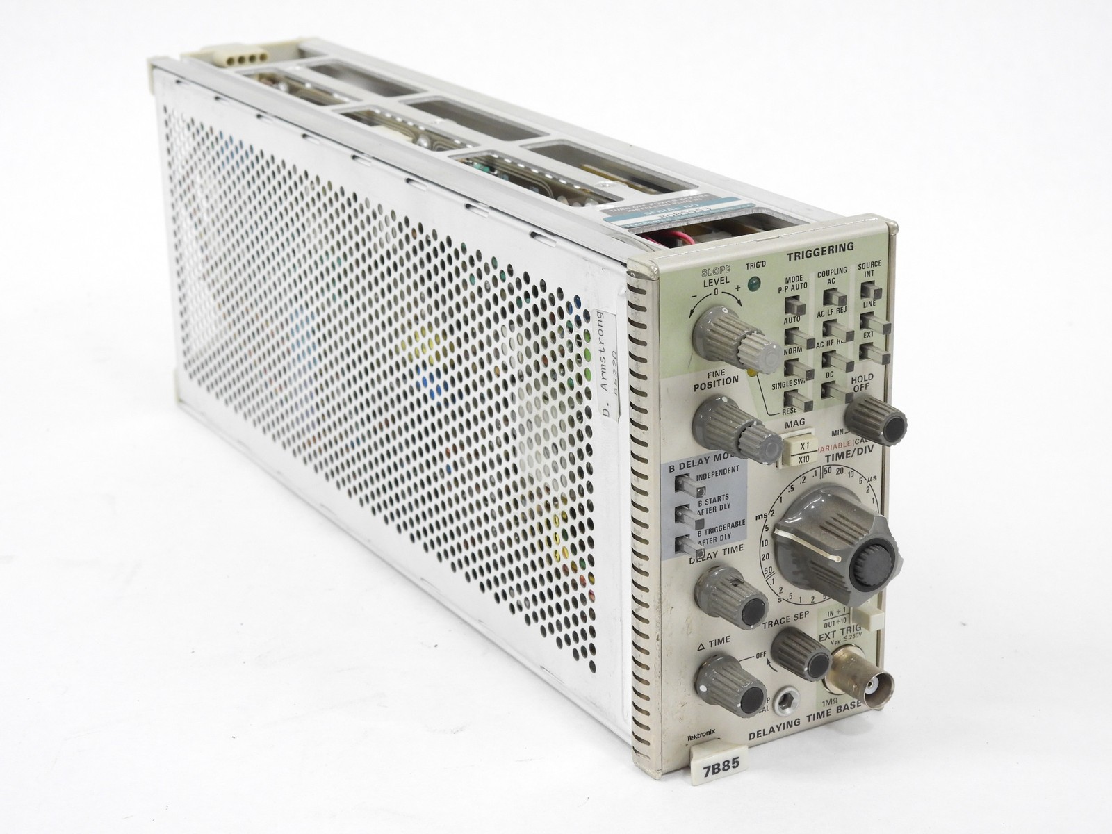 Tektronix 7B85 Delaying Time Base 7000 Series Oscilloscope Plug-In Module (nice)