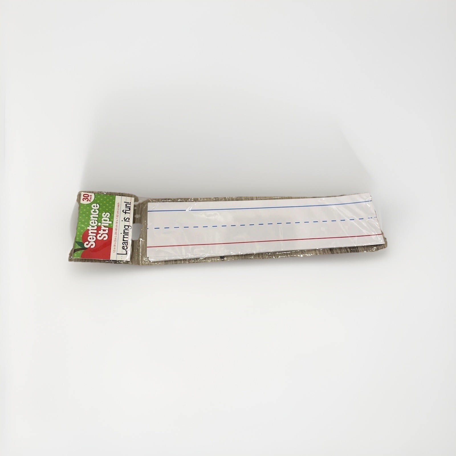 30 Pk SENTENCE STRIPS 12”x3” Teacher School Name Learn To Write Homeschool NEW