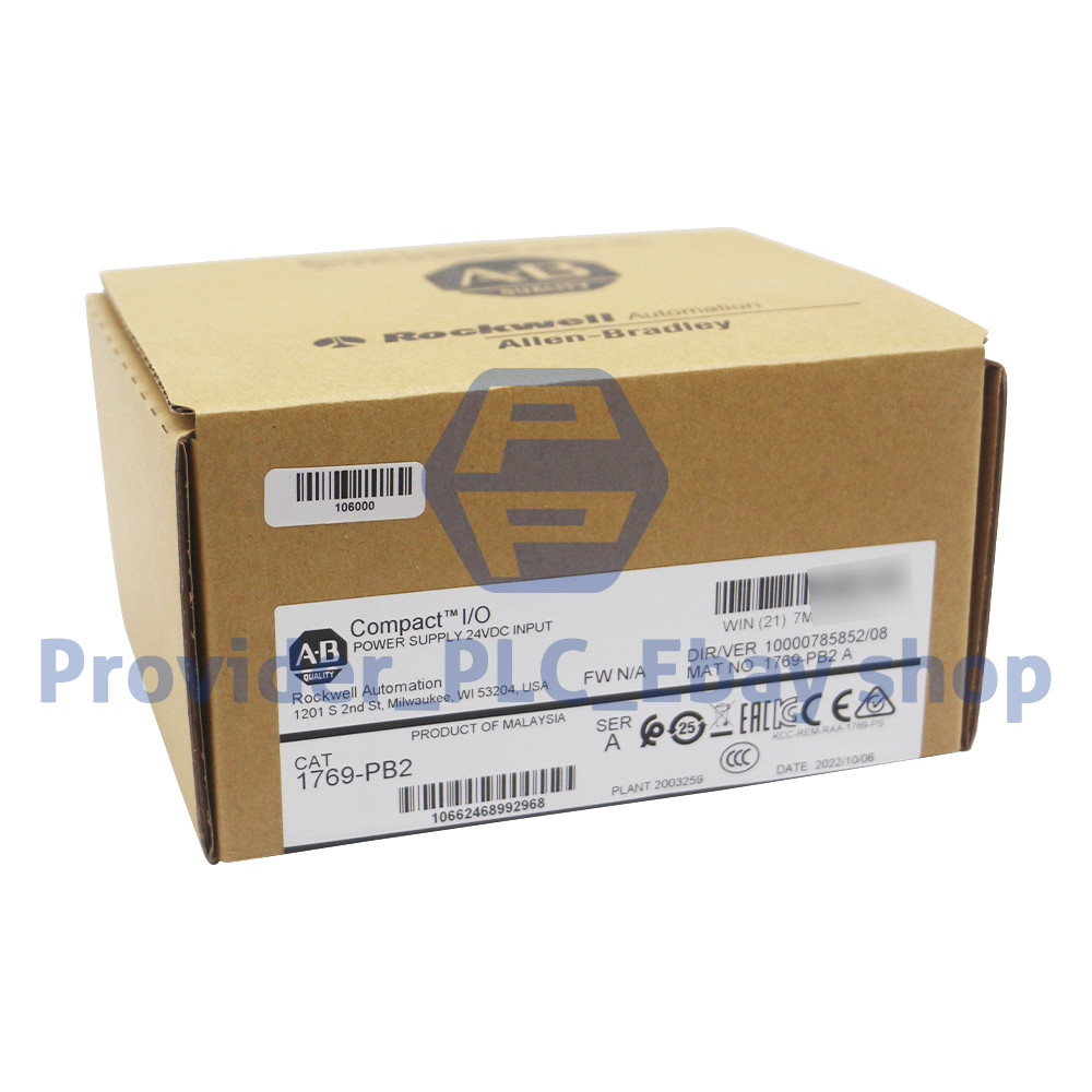 New Allen Bradley 1769-PB2 CompactLogix DC 2A/0.8A Power Supply