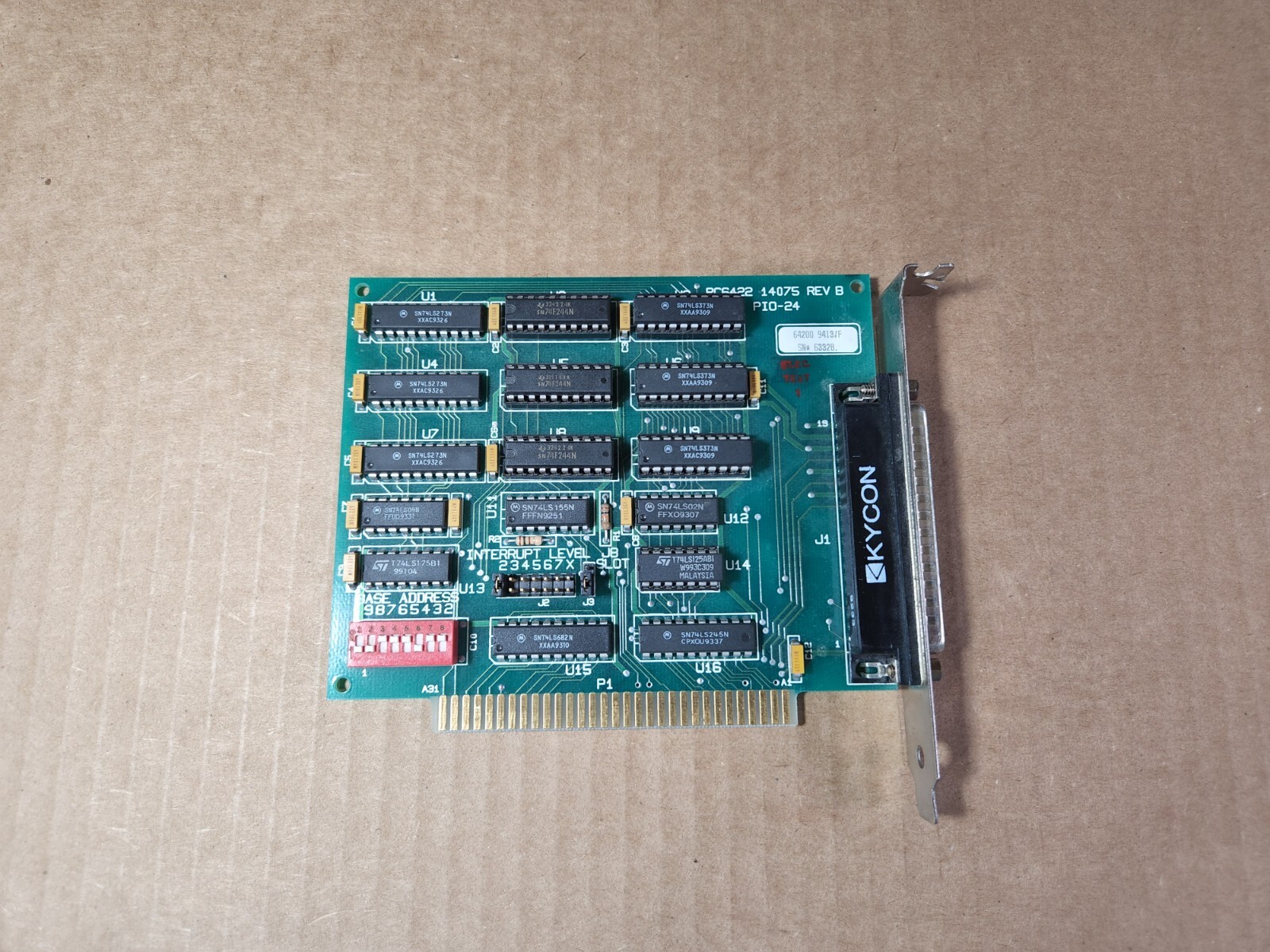 MBC PC6422 14075 Rev B PIO-24 Board ~ Sold w/ 60 Day Warranty