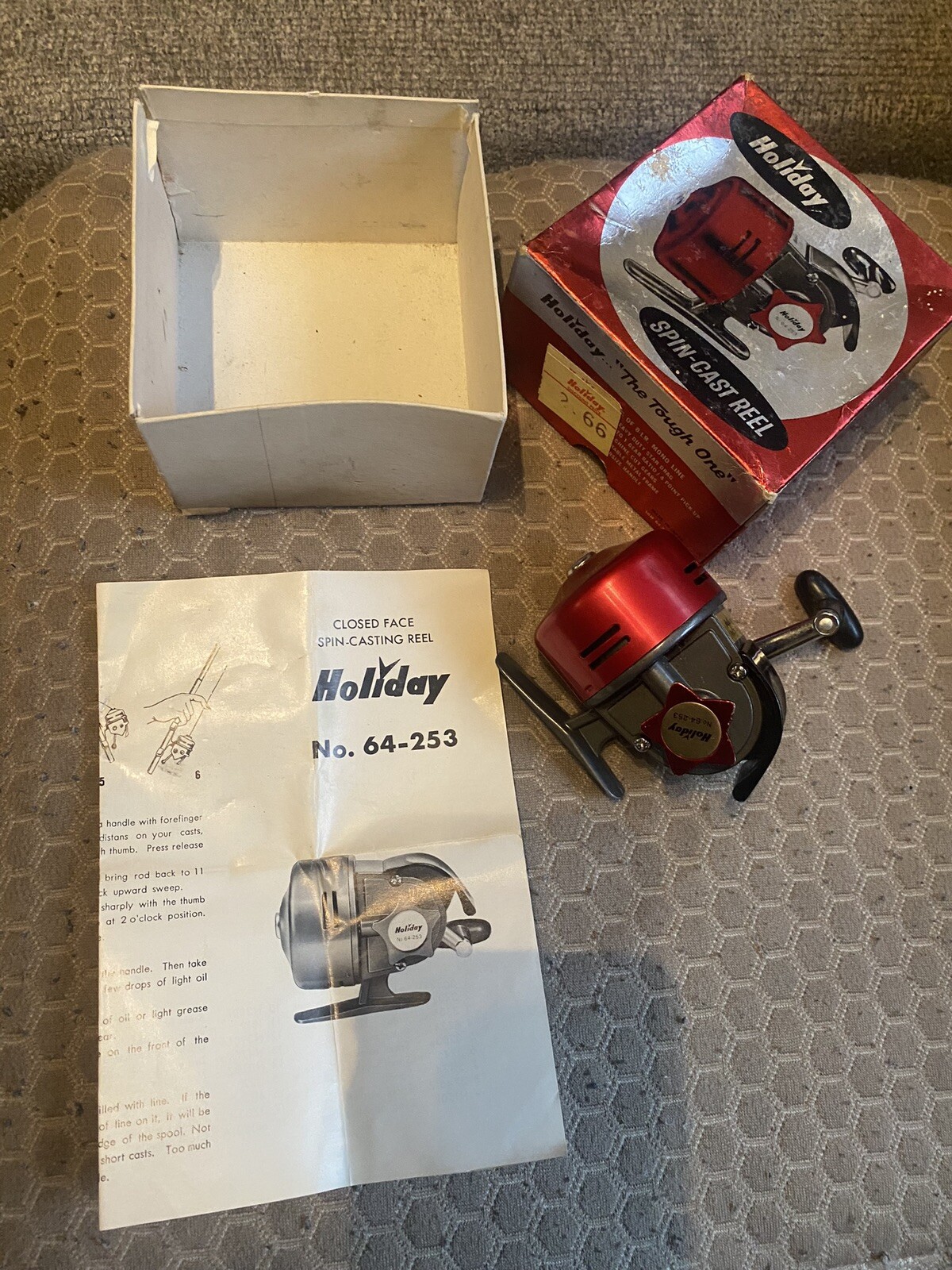 vintage fishing reels With Box