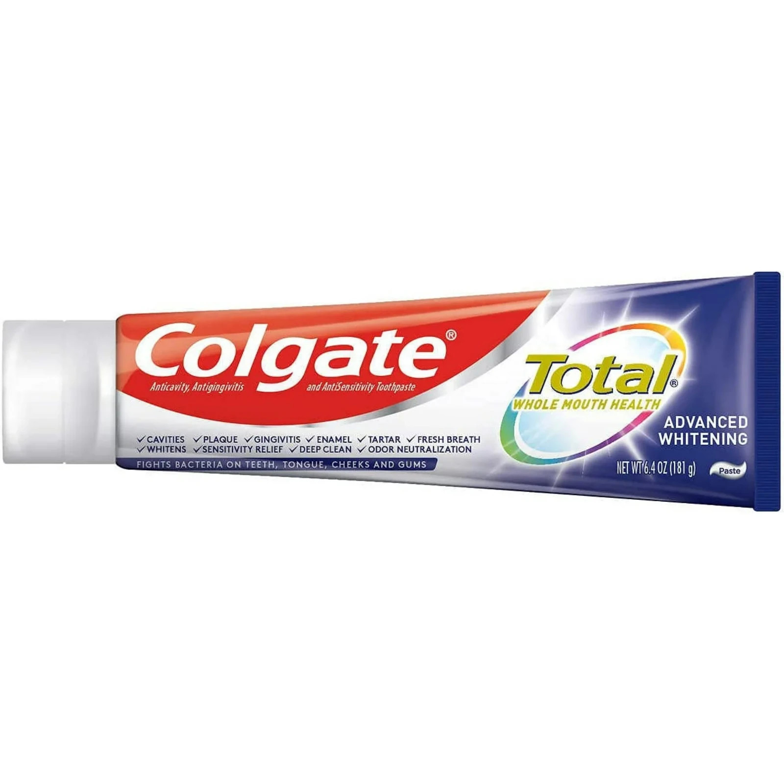 Colgate Total SF Advanced Whitening Toothpaste 6.4 oz