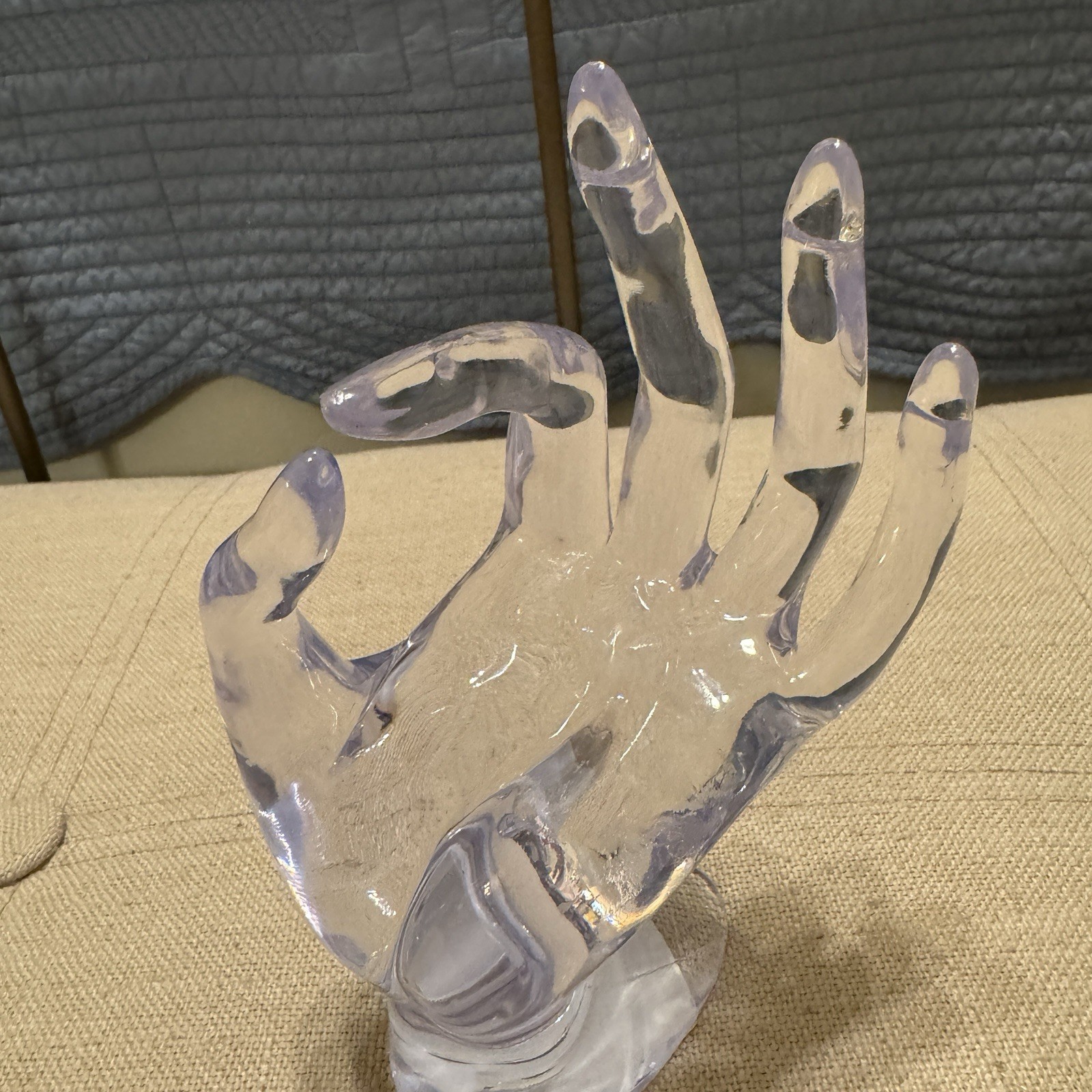 Clear Hand Form Display by Bead Landing New