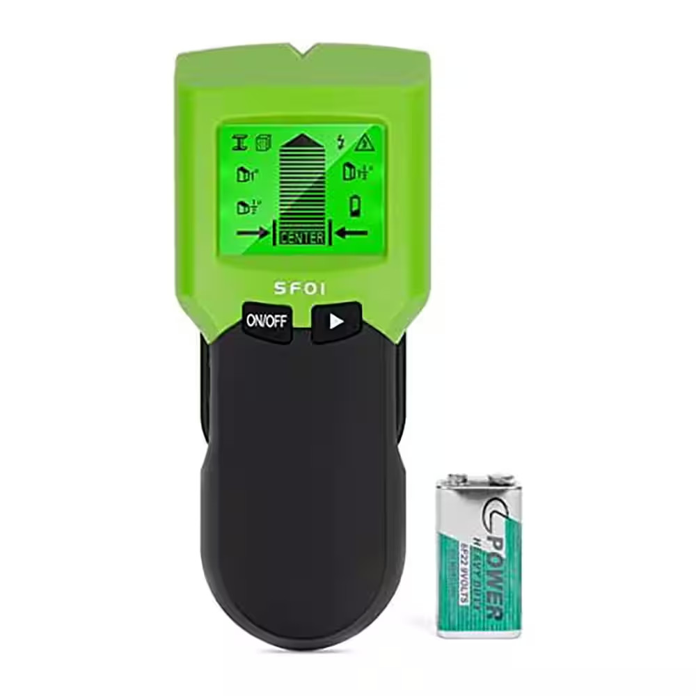 5 in 1 Electronic Sensor Wall Scanner with LCD Display and Sound Warning for Woo