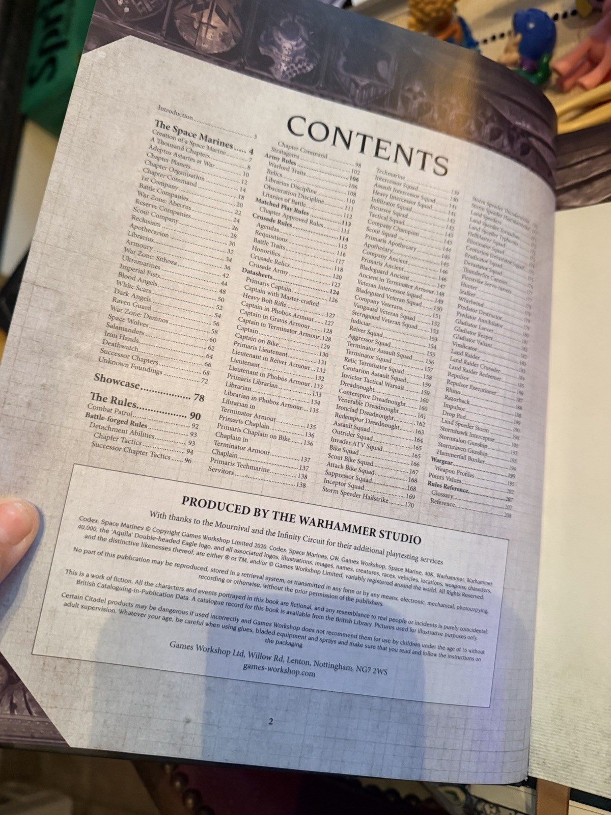 Games Workshop Warhammer 40K Codex: Space Marines Rule Book (Hardback)