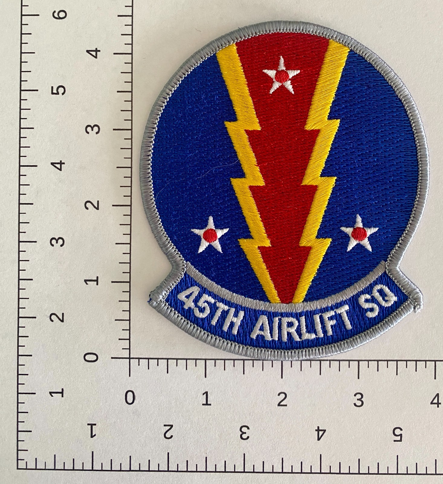 45th Airlift SQ Squadron Patch USAF United States Air Force Military