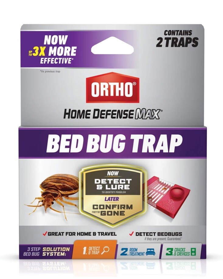 Ortho (2-Pack x 10) Home Defense Max Bed Bug Traps—20 Total Traps—Save 57%!