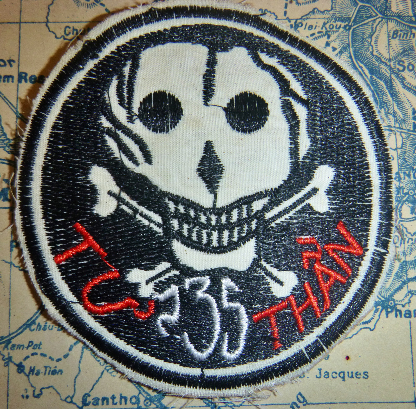CIA EXPLOITATION TEAM - Patch - Special Ops - TU THAN 235 - Vietnam War - M.477