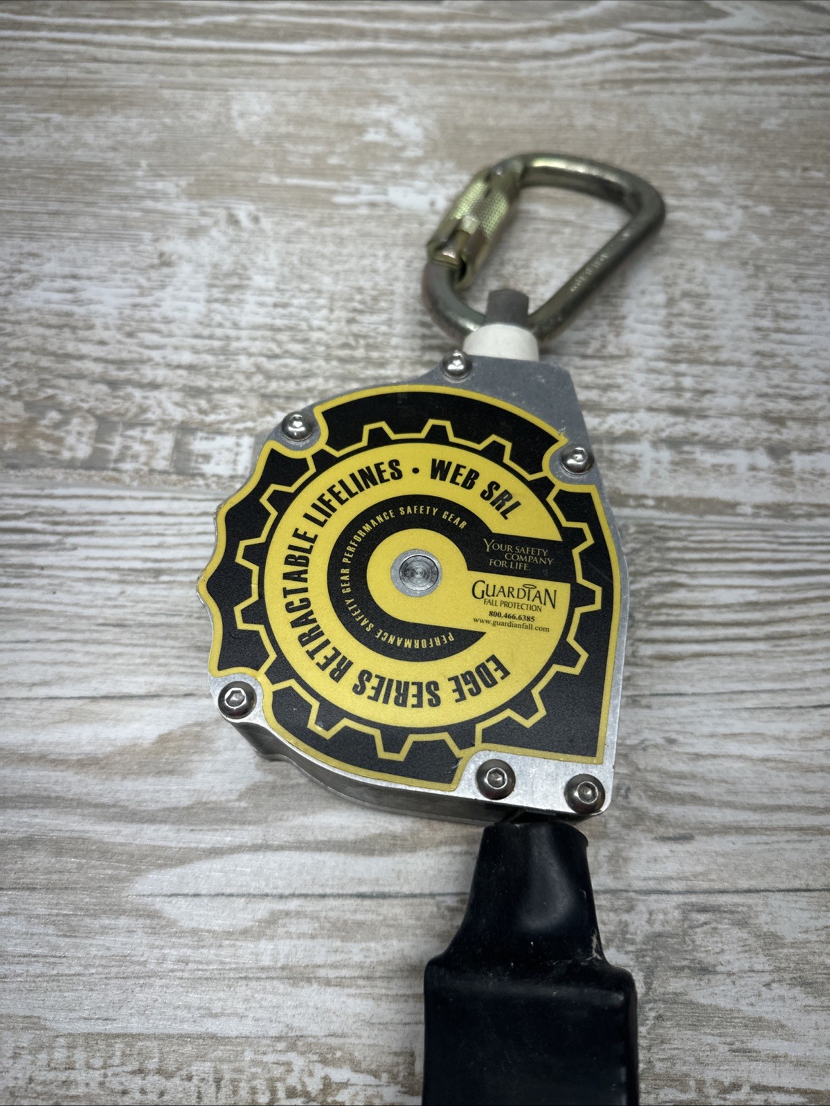 Guardian Fall Protection Edge Series Retractable Lifelines Web Srl Part # 999905