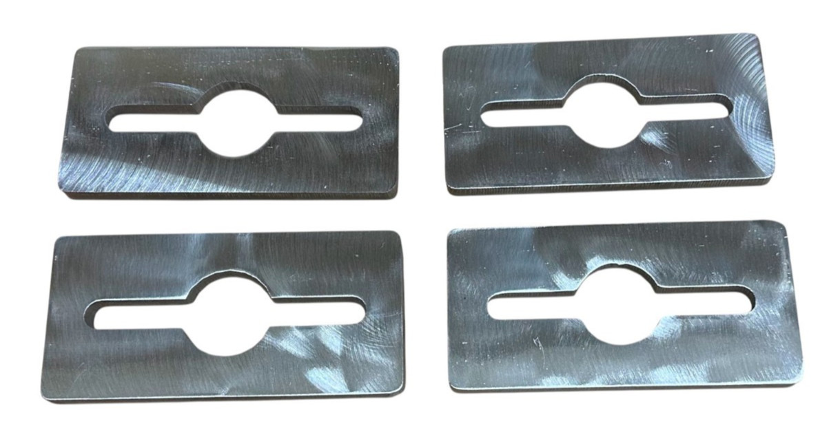 Banjo Eye Weld On Two Slot Straight 3/8 Chain Truck Trailer 3x6