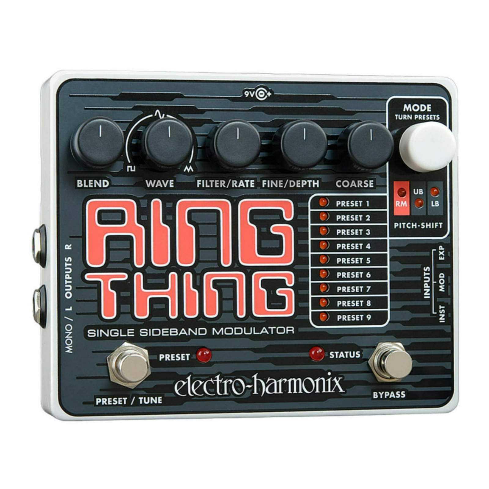 Electro Harmonix Ring Thing Single Sideband Modulator with Blend Knob Wave Knob