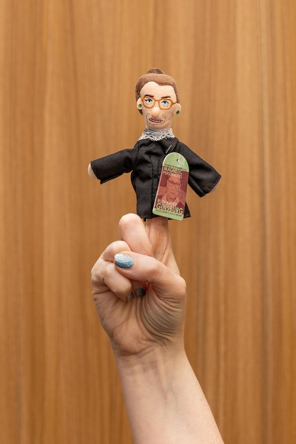 Magnetic Personality Finger Puppet Ruth Bader Ginsburg UPG 08989