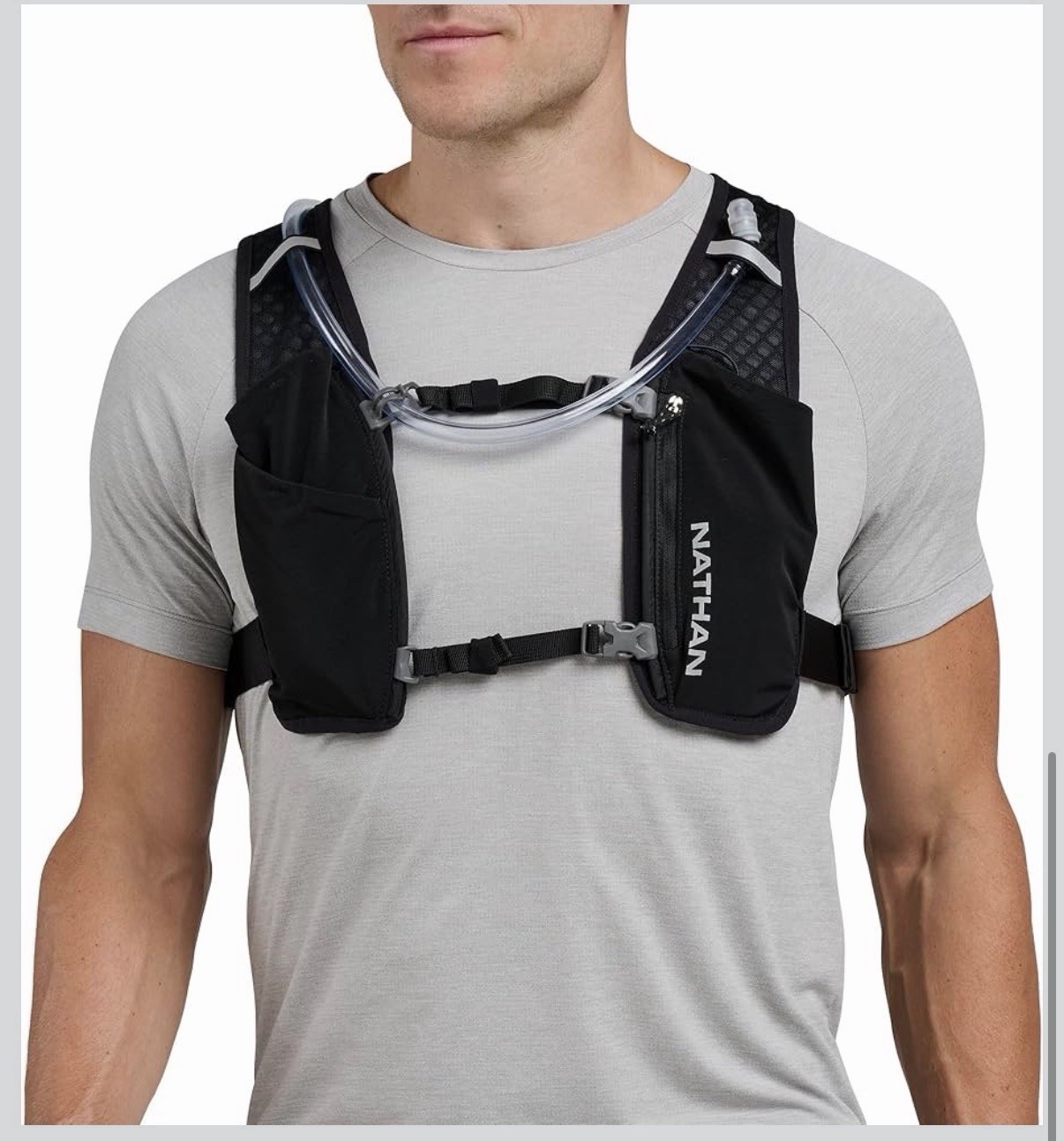 Nathan QuickStart 15L Hydration Pack Lightweight Adjustable Black