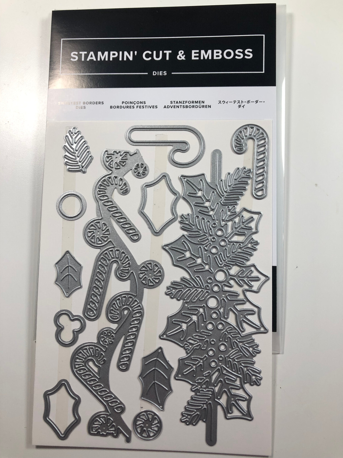 Stampin' Up! SWEETEST BORDERS Holiday Dies - Brand New